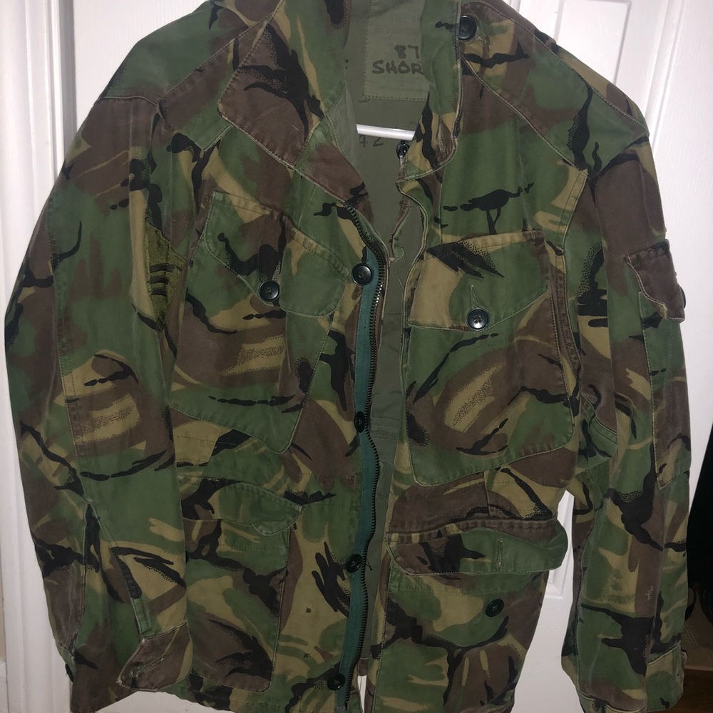 Urban outfitters-urban renewal camouflage jacket